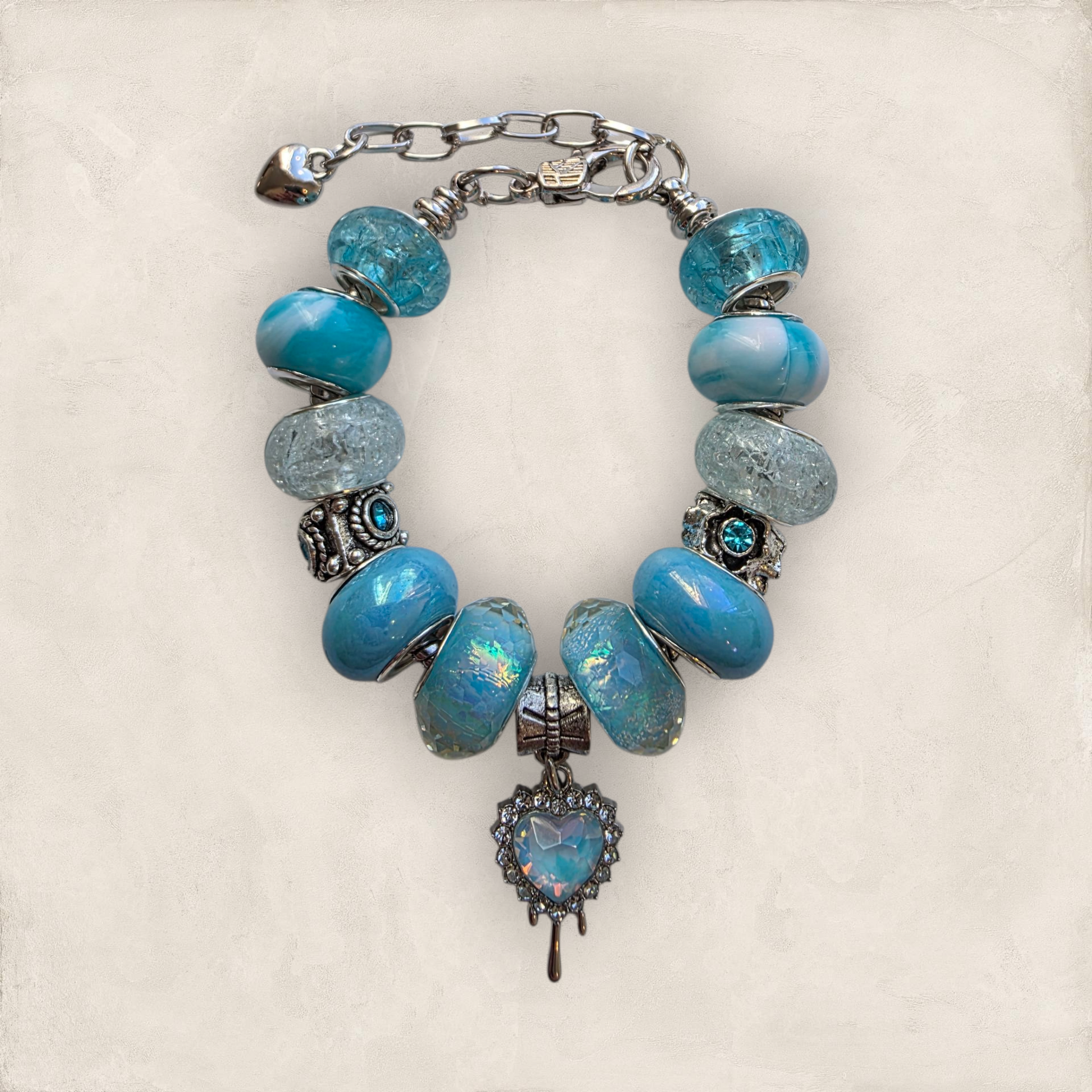 Ice Heart Bracelet