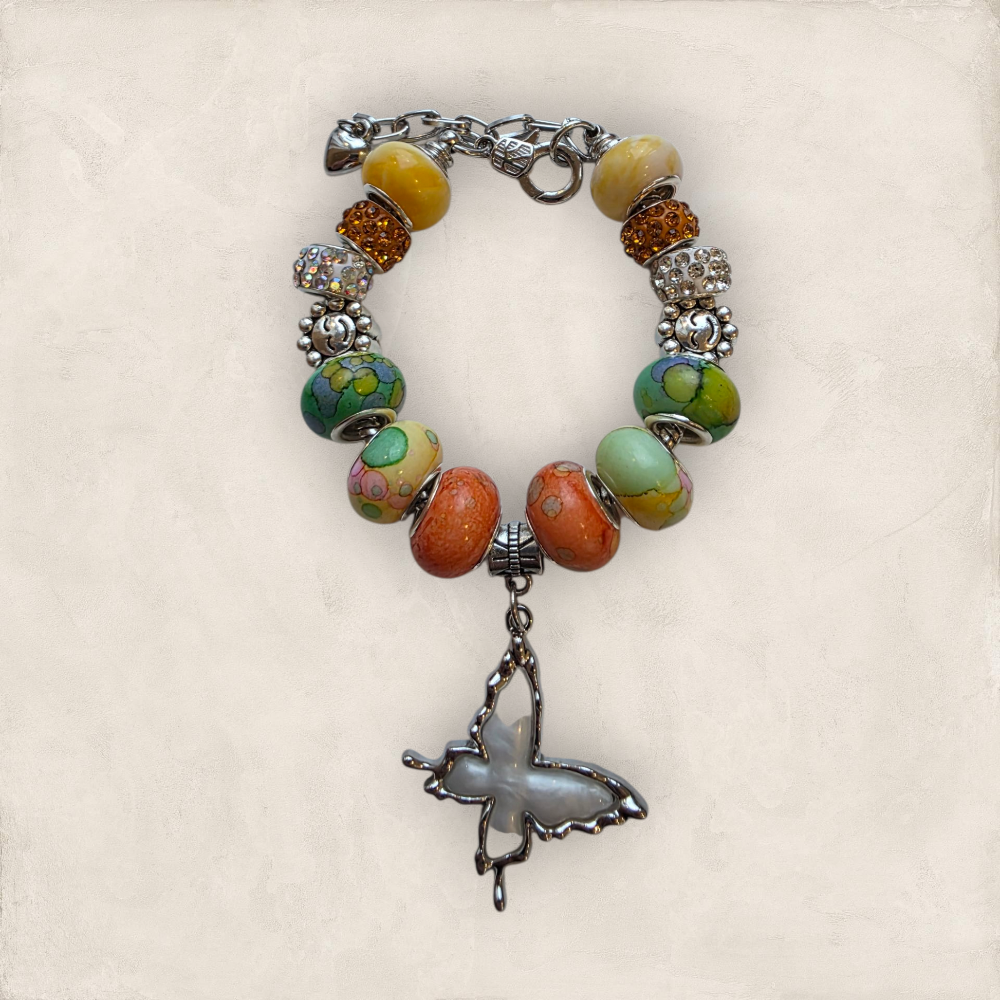 Tropical Butterfly Bracelet