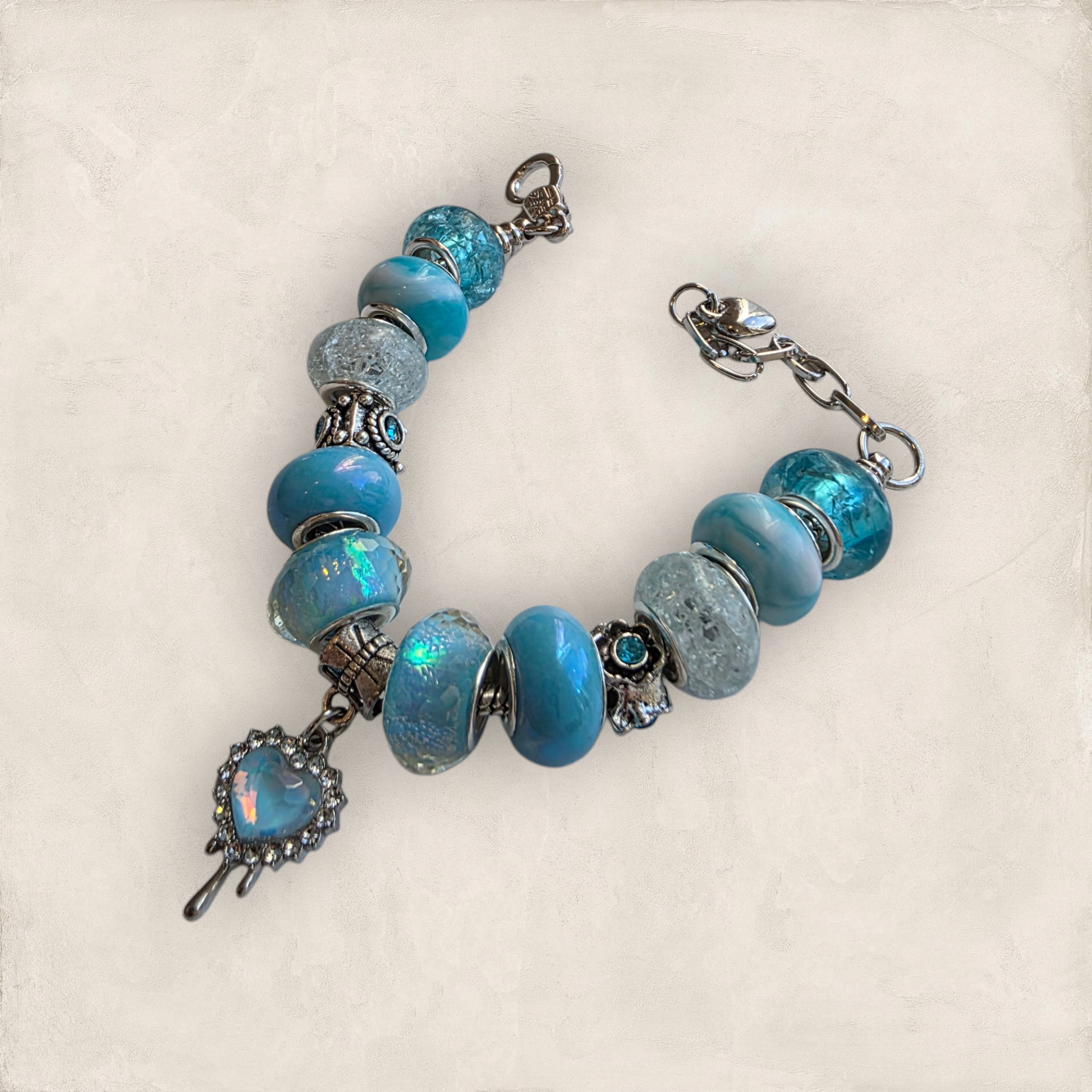 Ice Heart Bracelet