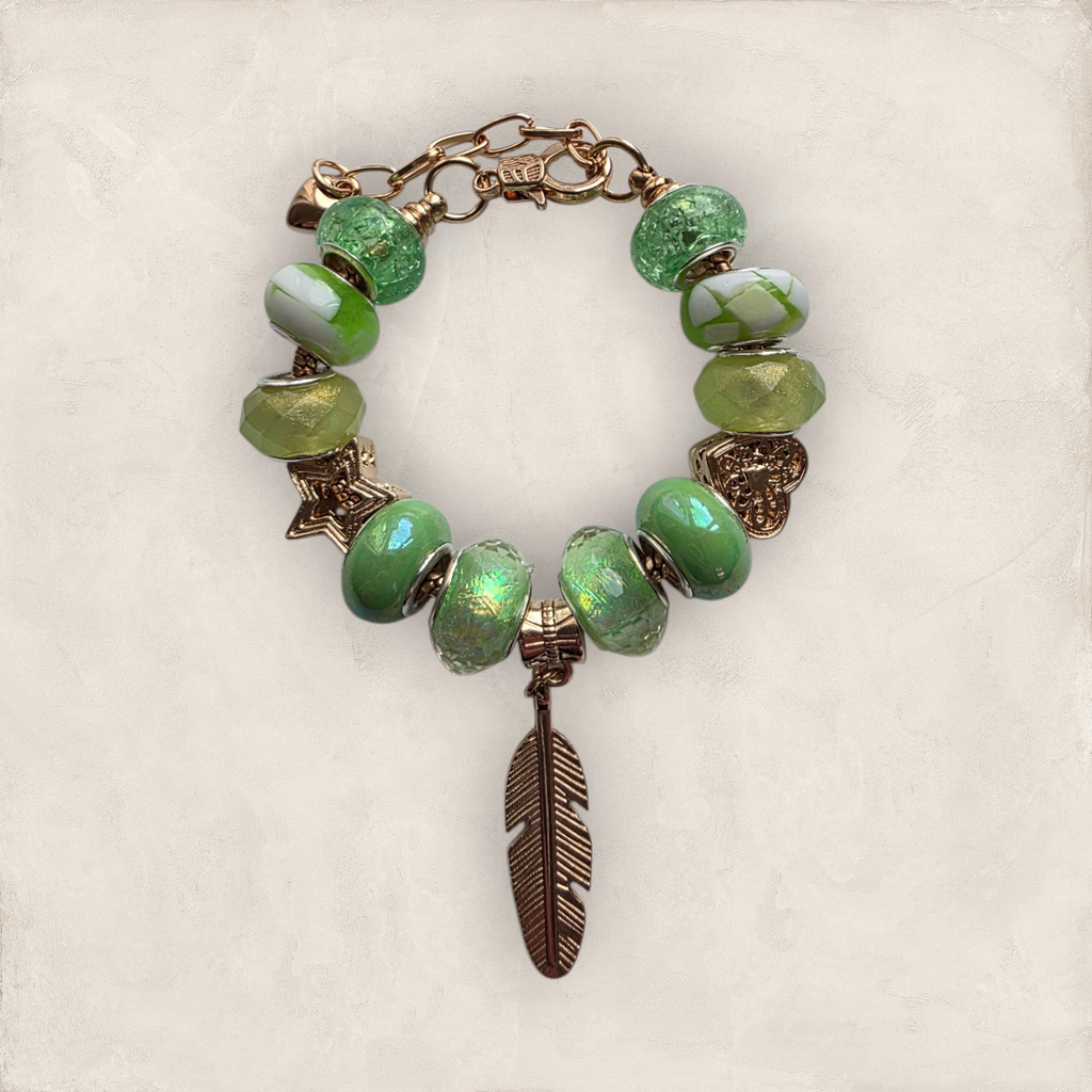 Friendly Feather Bracelet