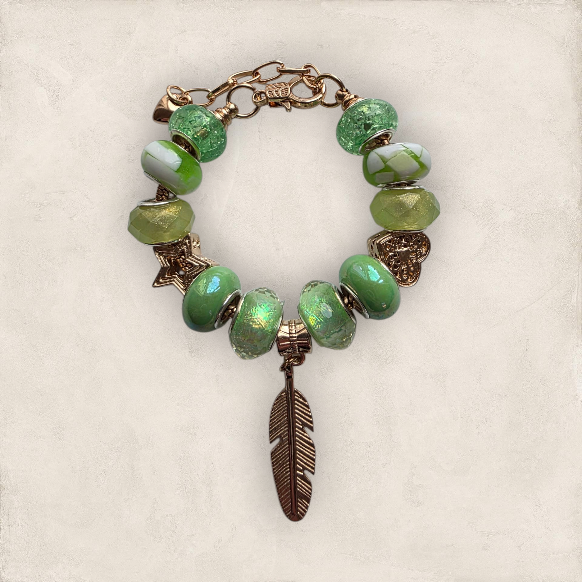 Friendly Feather Bracelet