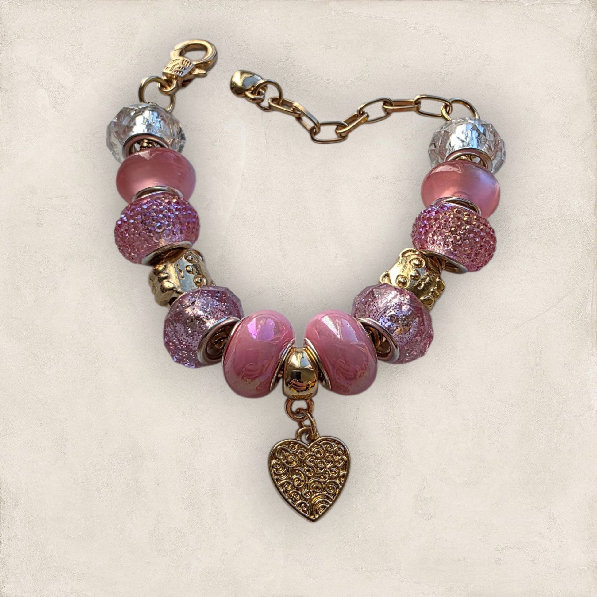 Bear Heart Bracelet