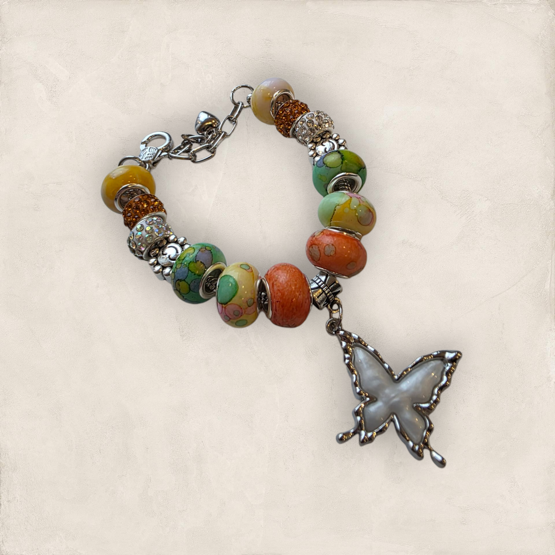 Tropical Butterfly Bracelet