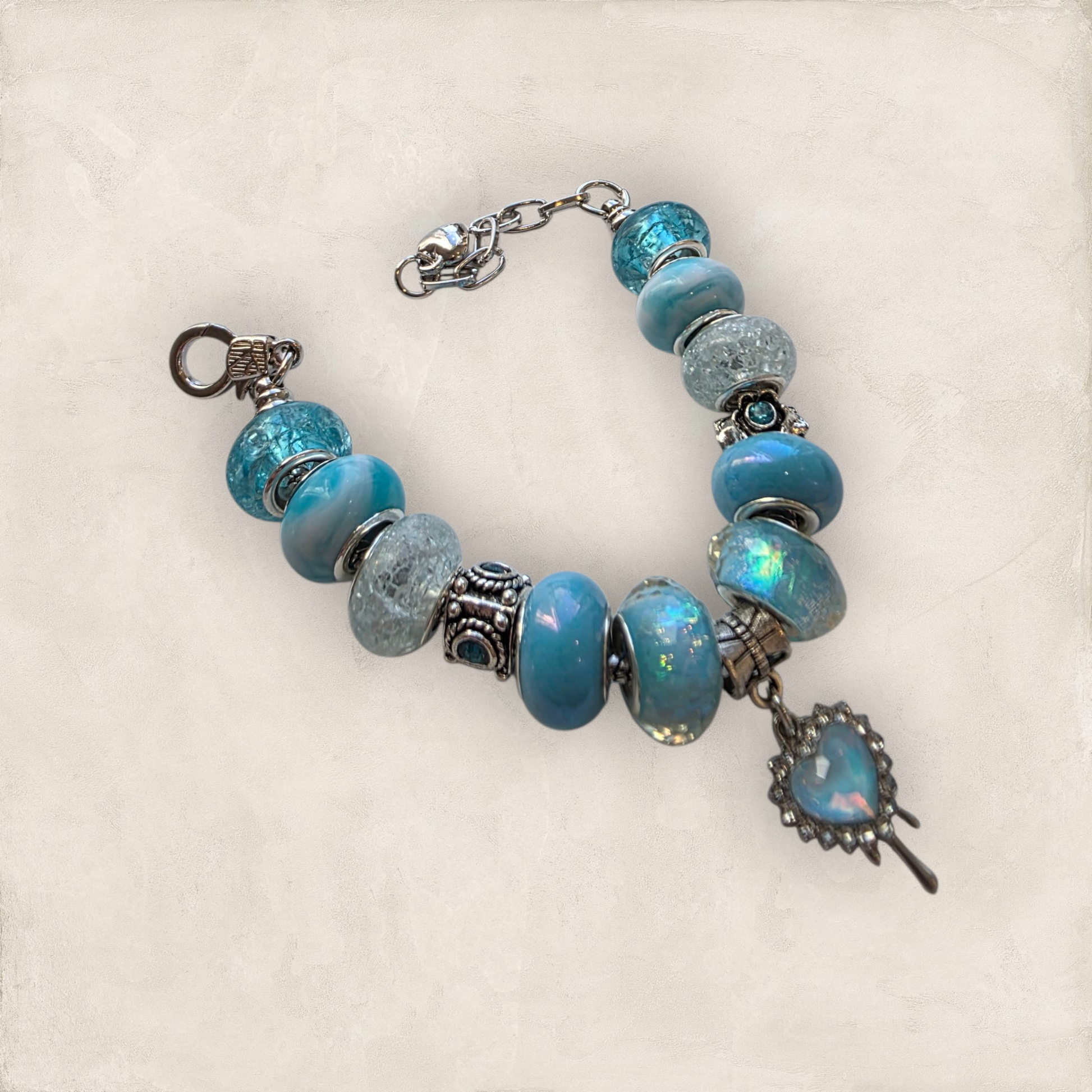 Ice Heart Bracelet