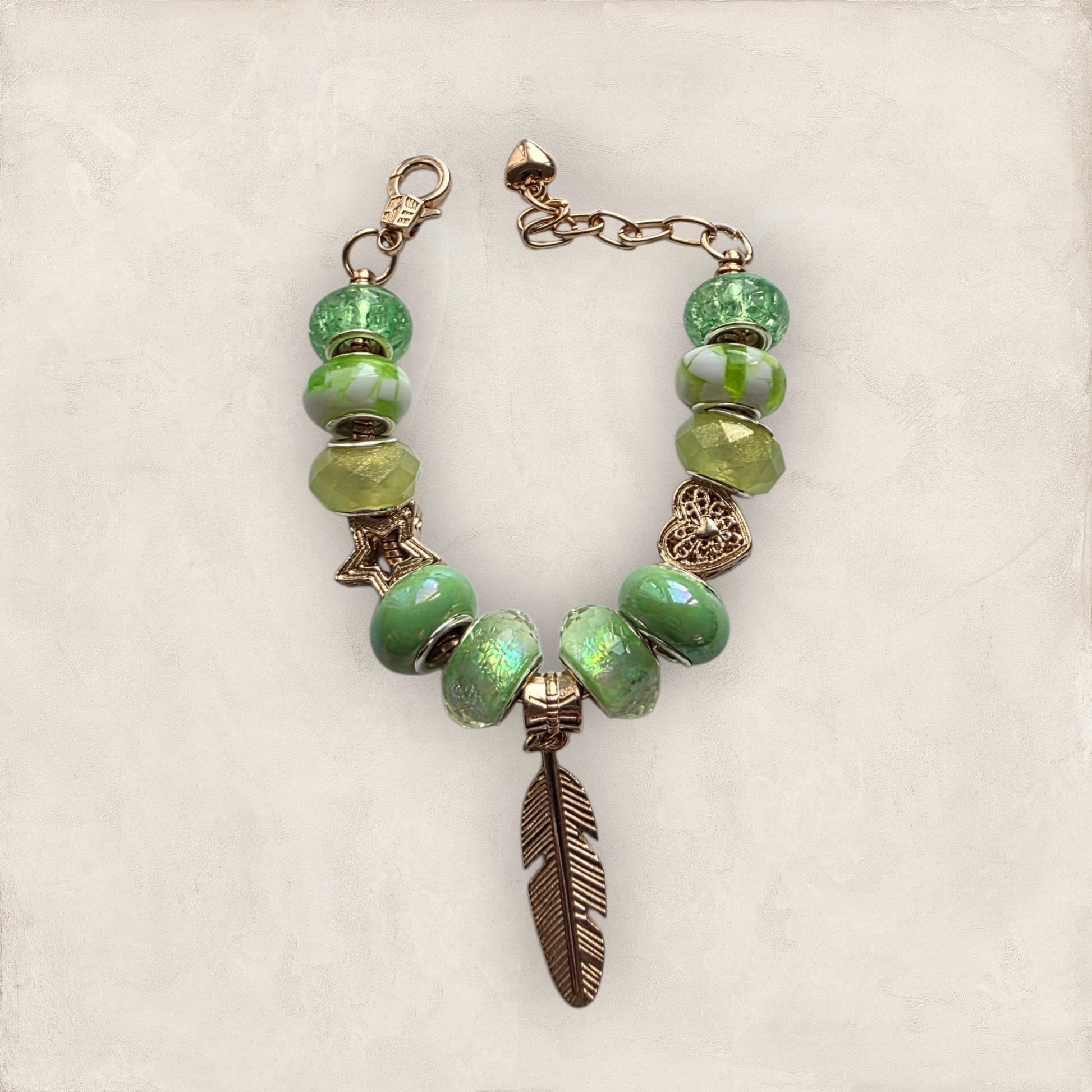 Friendly Feather Bracelet