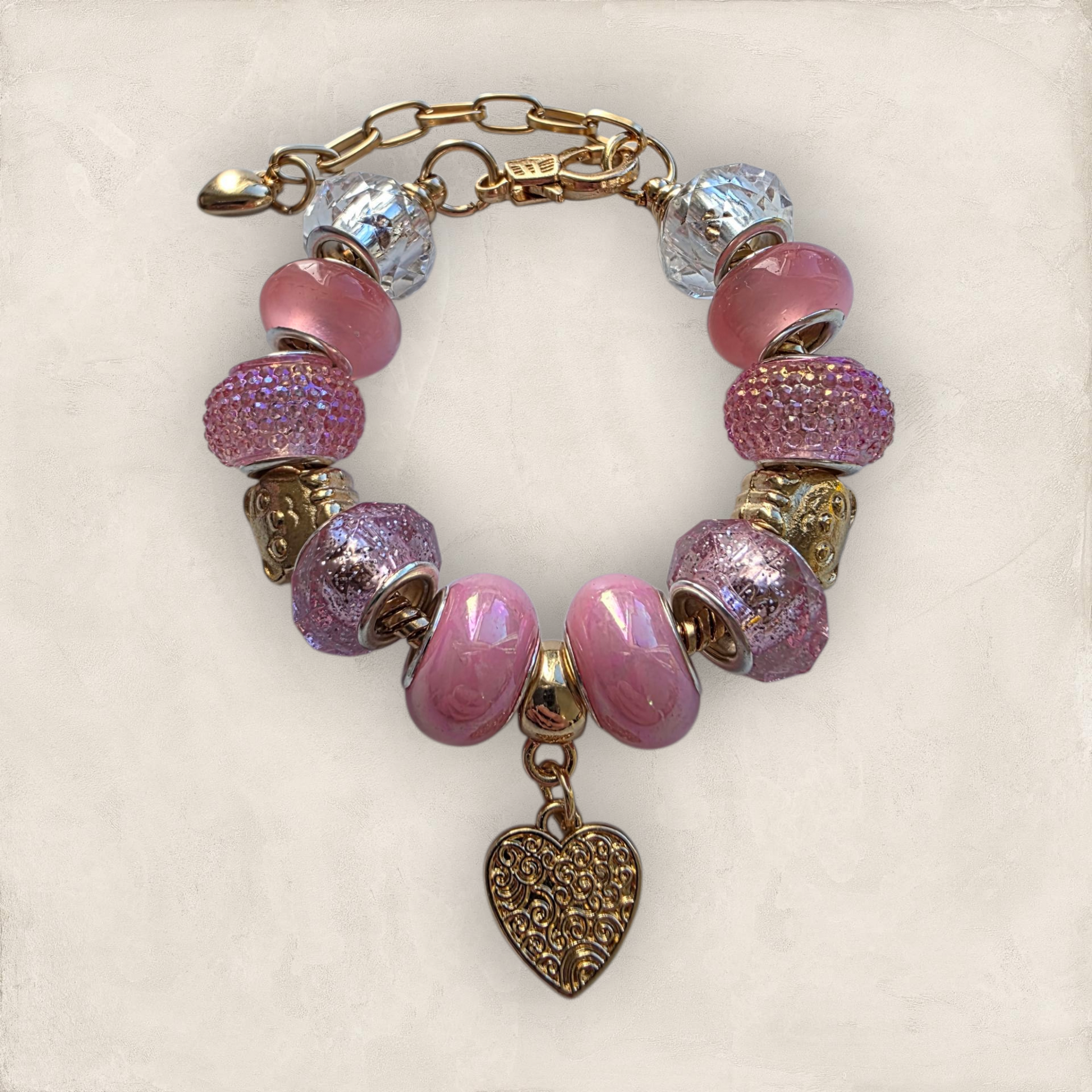 Bear Heart Bracelet