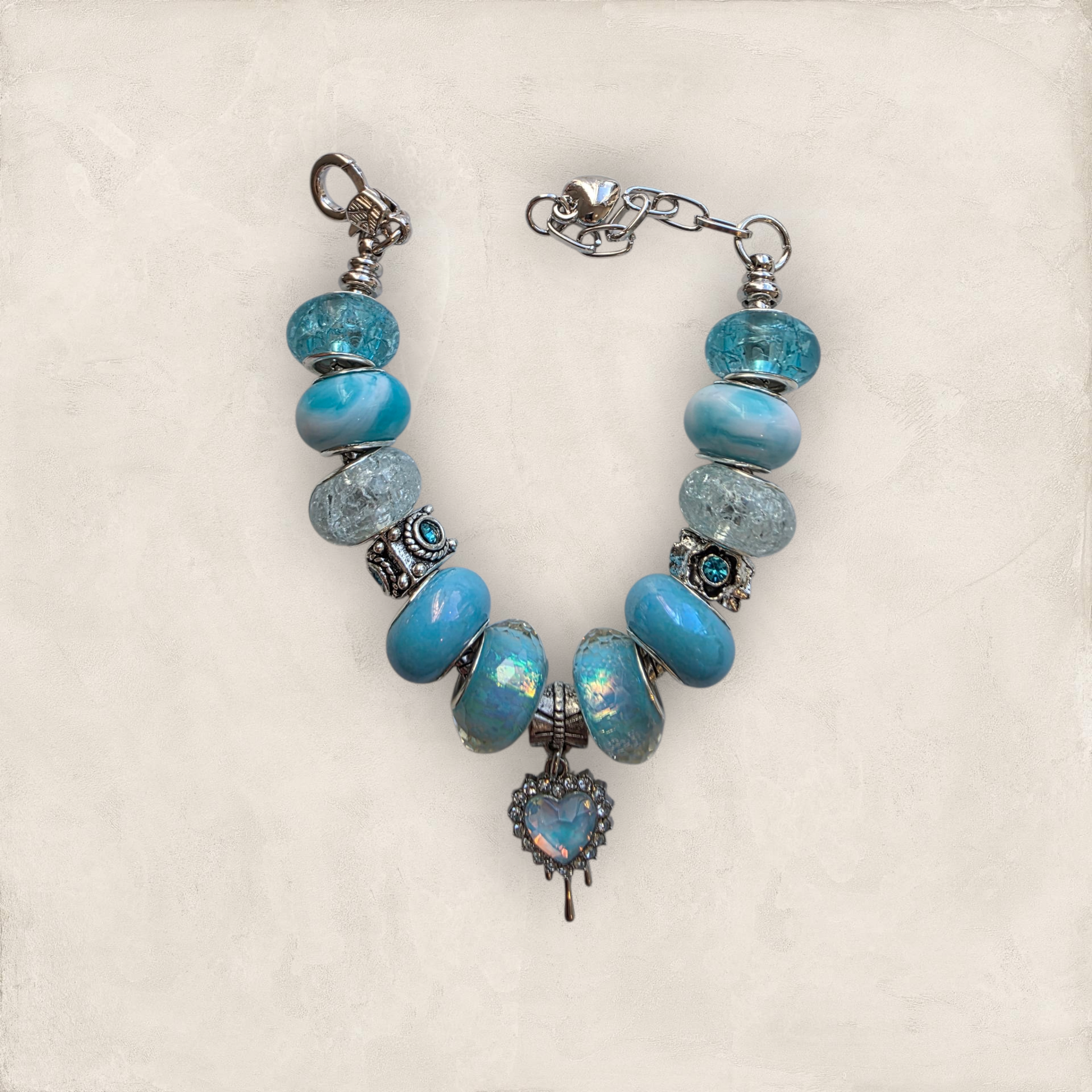 Ice Heart Bracelet