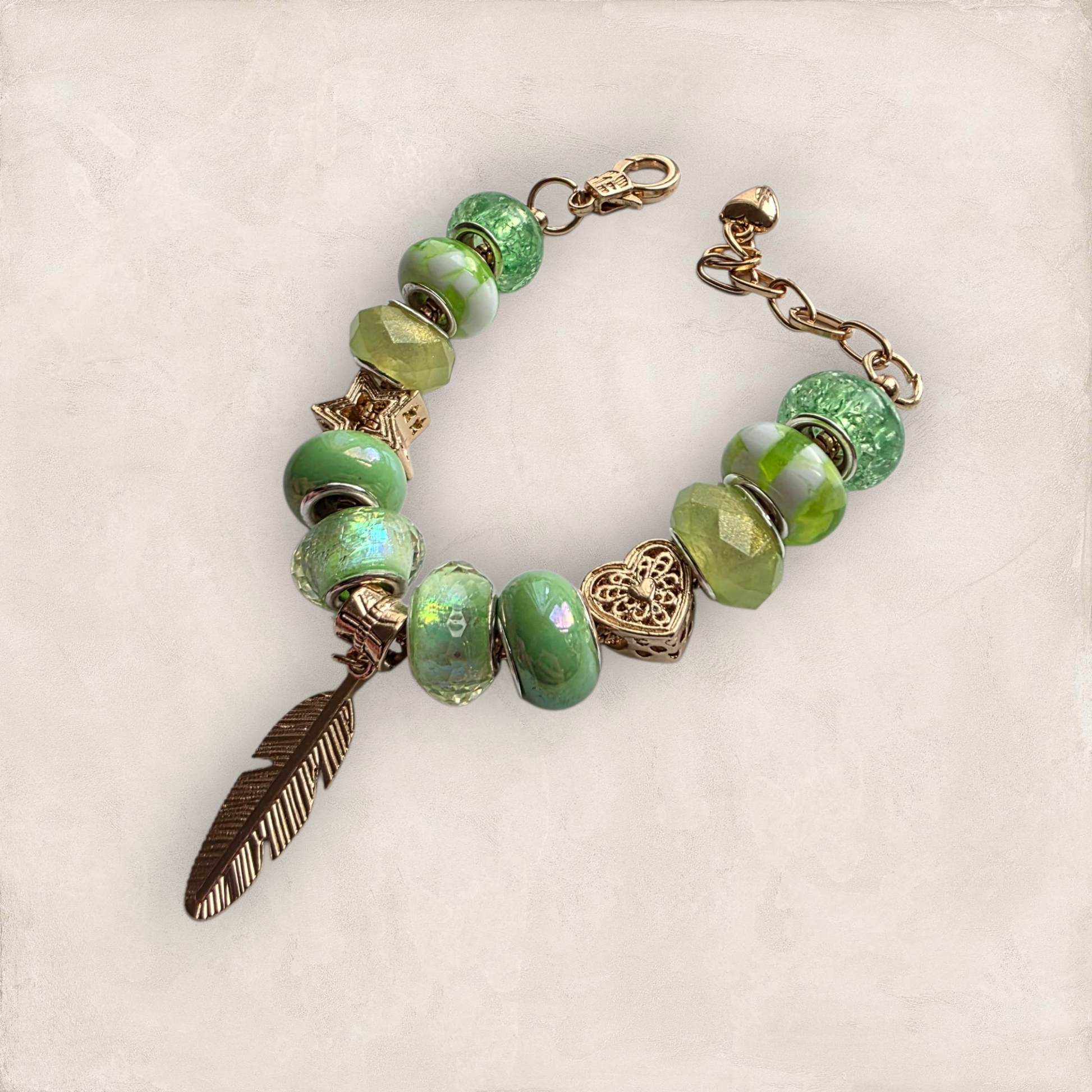 Friendly Feather Bracelet