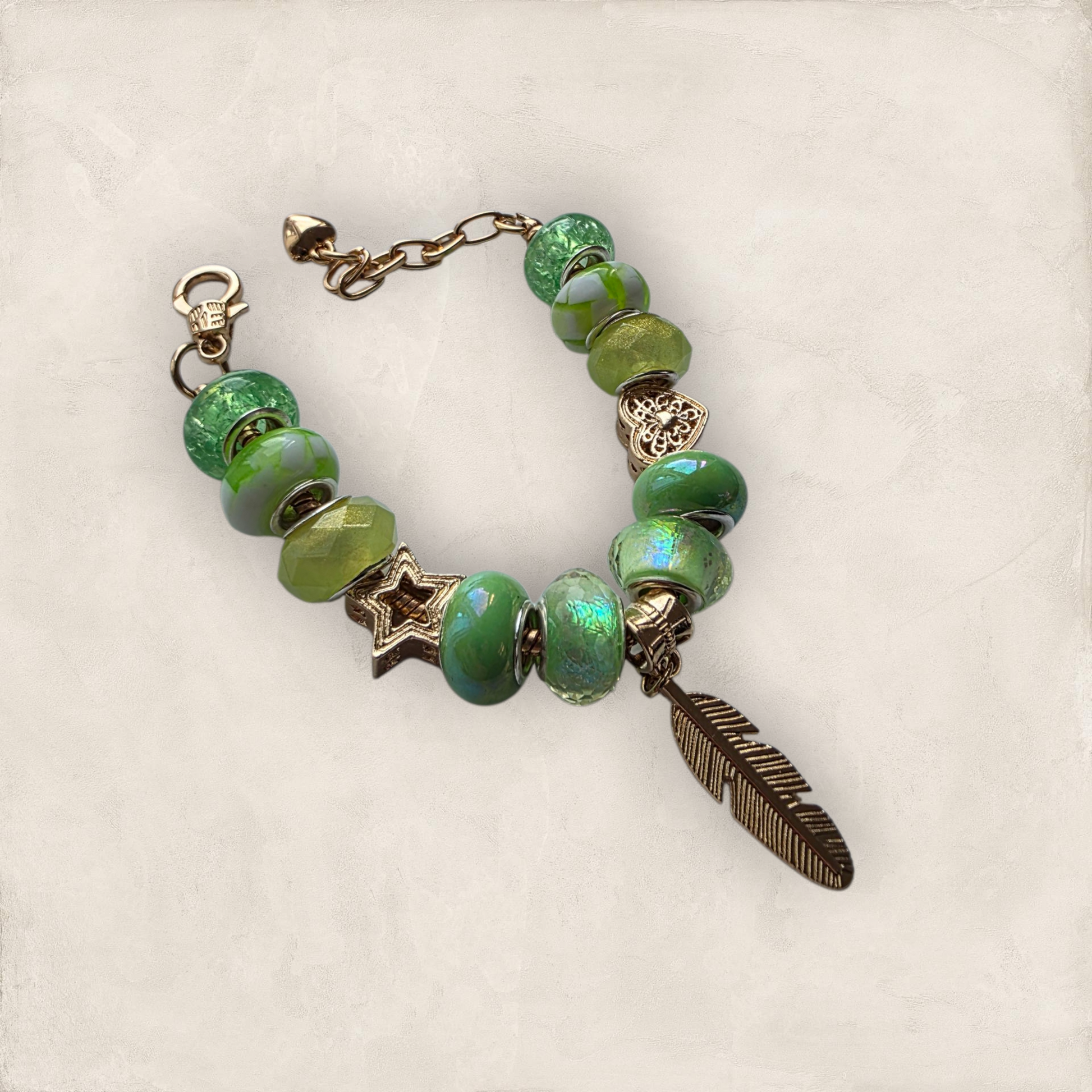 Friendly Feather Bracelet