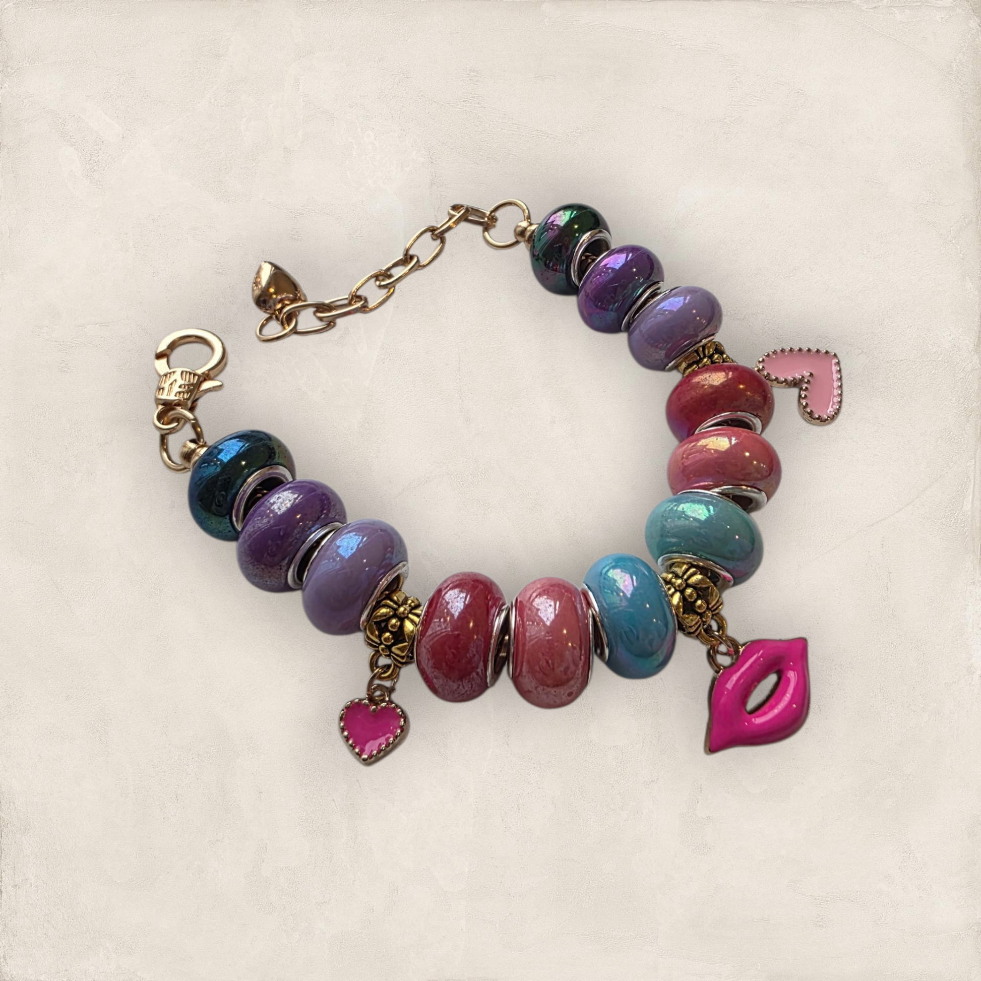 Luscious Lips Bracelet