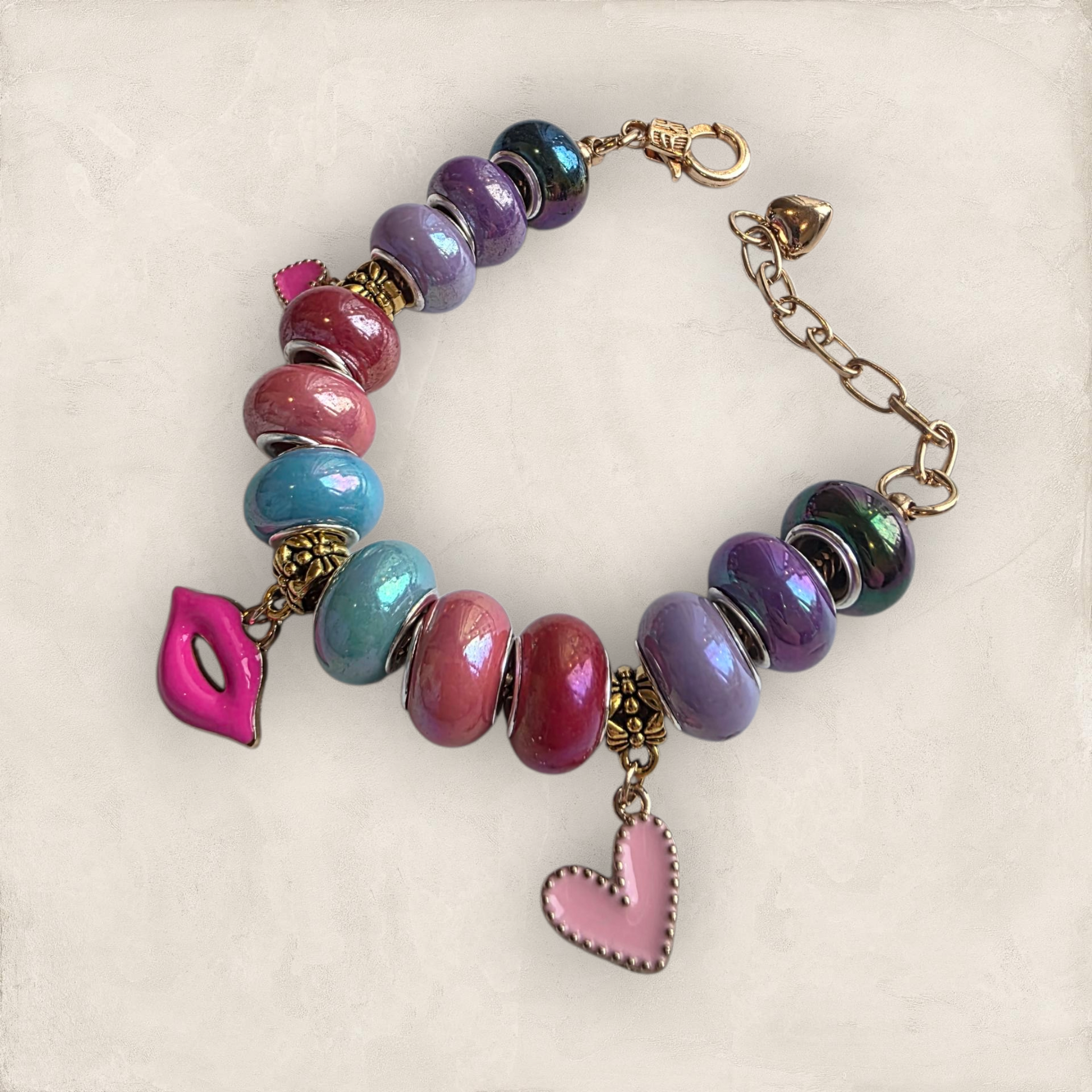 Luscious Lips Bracelet